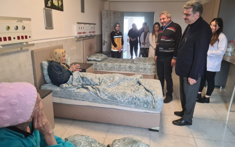 Orhan ERDEM'den Depremzedelere Geçmiş Olsun Ziyareti