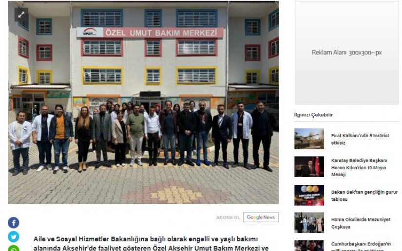 Umutevim kurumları başarıya doymuyor