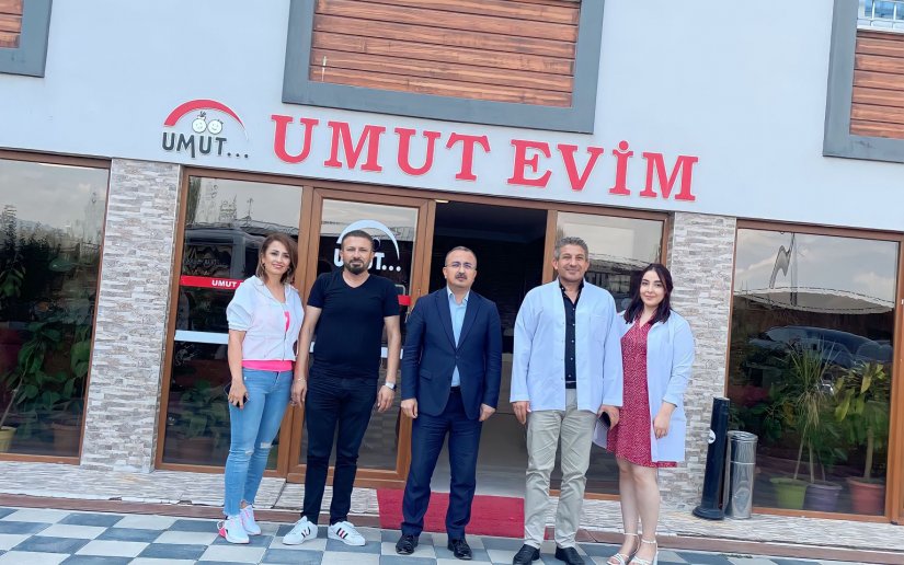 KAYMAKAM ÖZEL'DEN UMUTEVİME ZİYARET